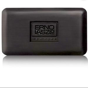 Erno Laszio Famous Black Soap W/Bar Draining Dish